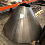 Nietypowy element stworzony według wytycznych klienta - gięcie i spawanie laserowe